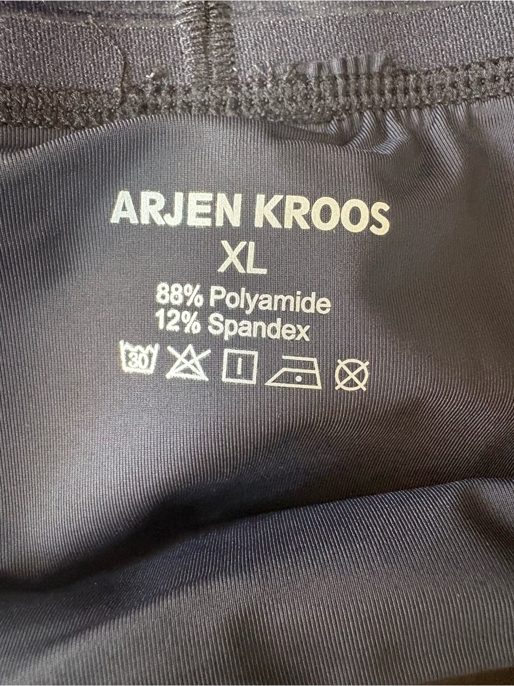 Two-Pack Arjen Kroos Men's Black Boxer Briefs – Comfortable Everyday Fit - Picture 8 of 9